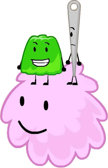 Gelatin and Needle characters