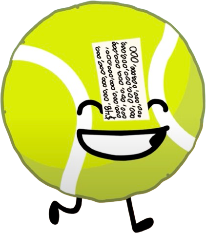 Tennis Ball character